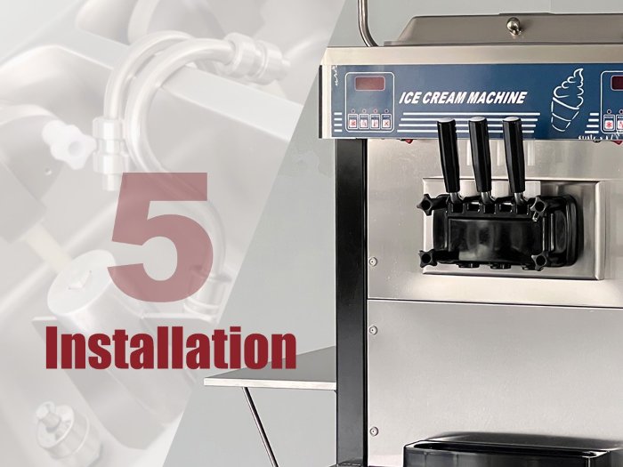 Install the parts back of the BQ848PYDE cylinder and hopper