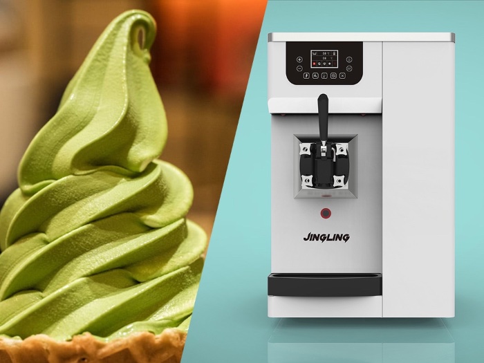 Matcha Ice Cream Using SC91