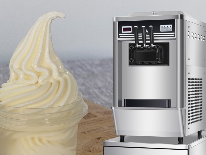 MEC3 Orgin frozen yogo base and MEC3 soft-ice vanilla white base with the Jingling BQ818Y