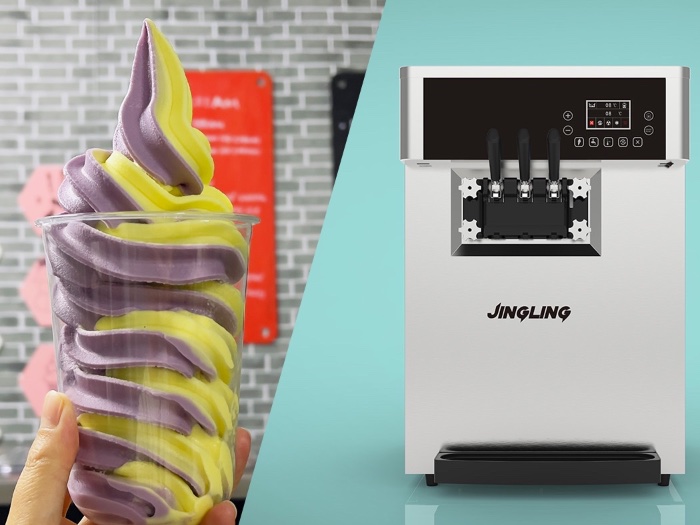 How to make ice cream using the SC26 soft ice cream machine