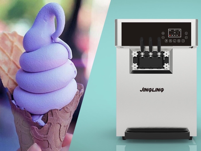 The SC26 Single Refrigeration 3-Phase Soft Ice Cream machine is perfect for 16-oz cup output