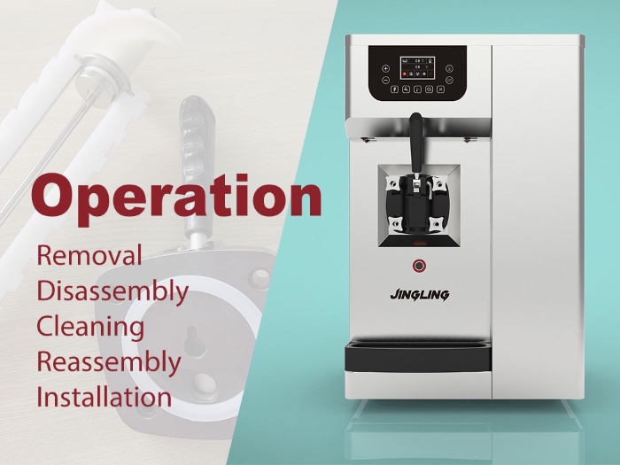 Jingling SC91 Air Pump Soft Serve Machine: Expert 4-Step Maintenance Guide for Commercial Use