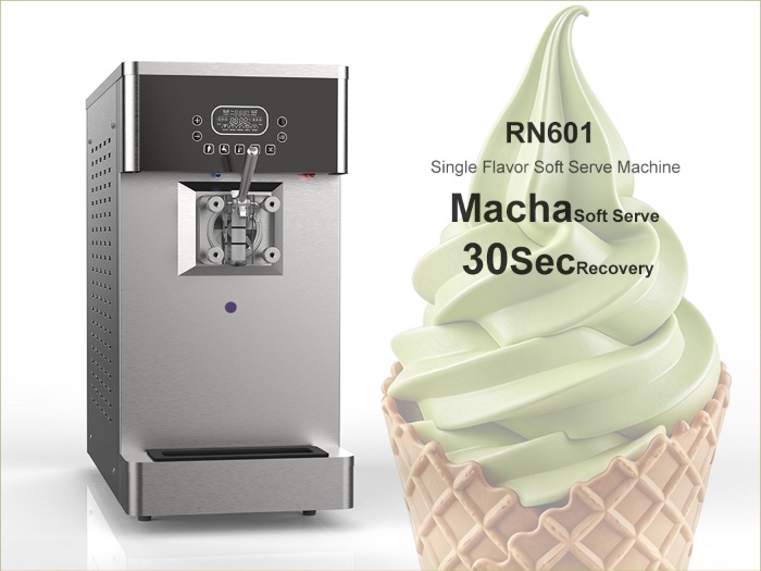 RIGINEER RN601 Matcha Soft Serve Operation & Performance Guide