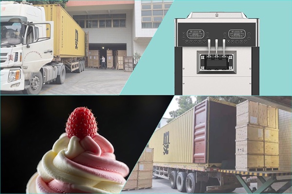 Delivery Update: 57 Units of RIGINEER BQ858PYD Pump-Fed Soft Serve Machines Dispatched