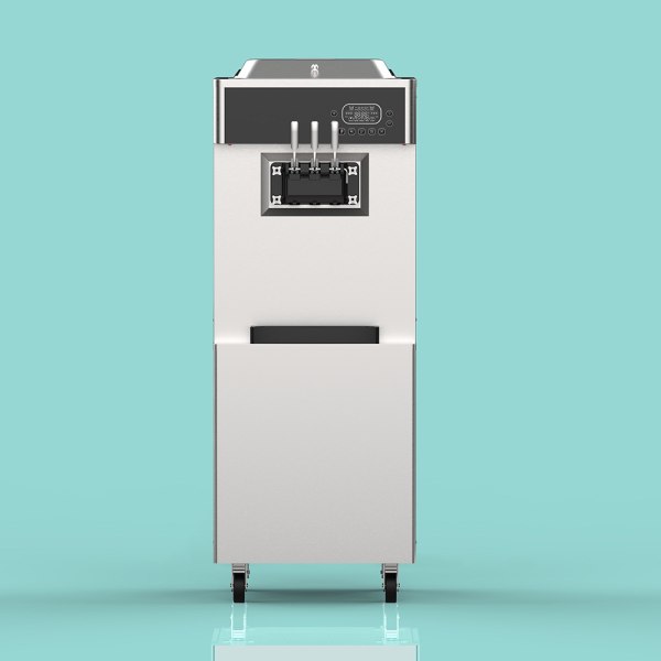 BQ636PYD Floor Standing Soft Serve Ice Cream Machine - Twin Twist with Agitator