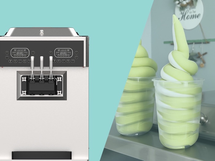 JINGLING SF89 Output Test: 6 Large 18oz Soft Serve Cups Continuously
